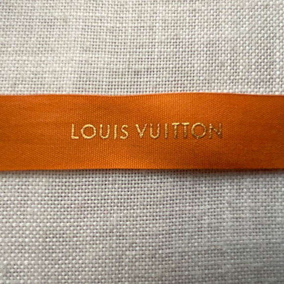Louis Vuitton Orange Ribbon 38” & Dior Red Ribbon 34” NEW - Picture 10 of 14